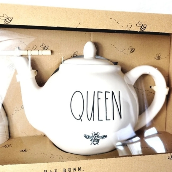 Rae Dunn Honey and Teapot Gift Set - Picture 3 of 6